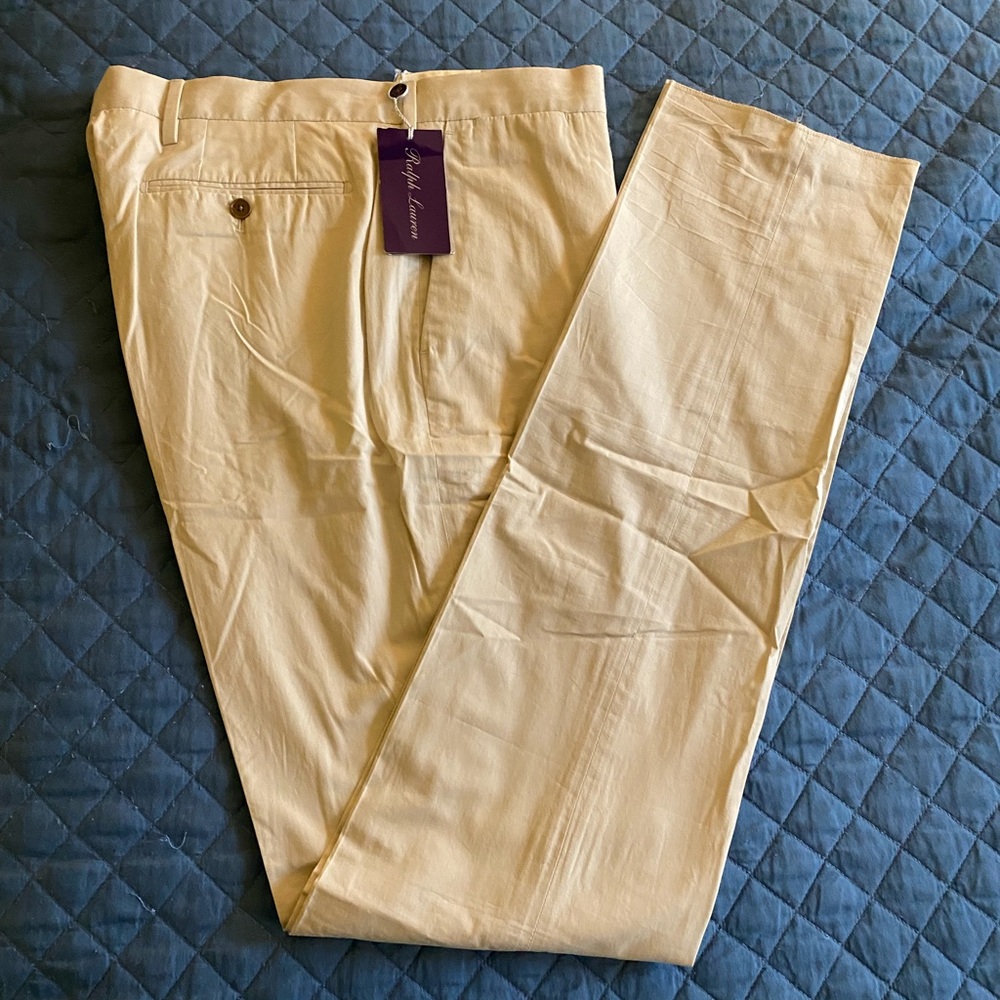 Men’s Polo Purple Label Dress slacks Sz 36 NWT